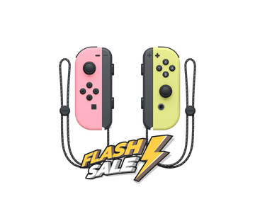 Nintendo Pastel Pink/Yellow Joy-Con Controller